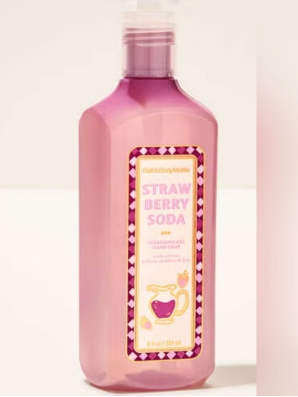Strawberry Soda Gel Hand Soap